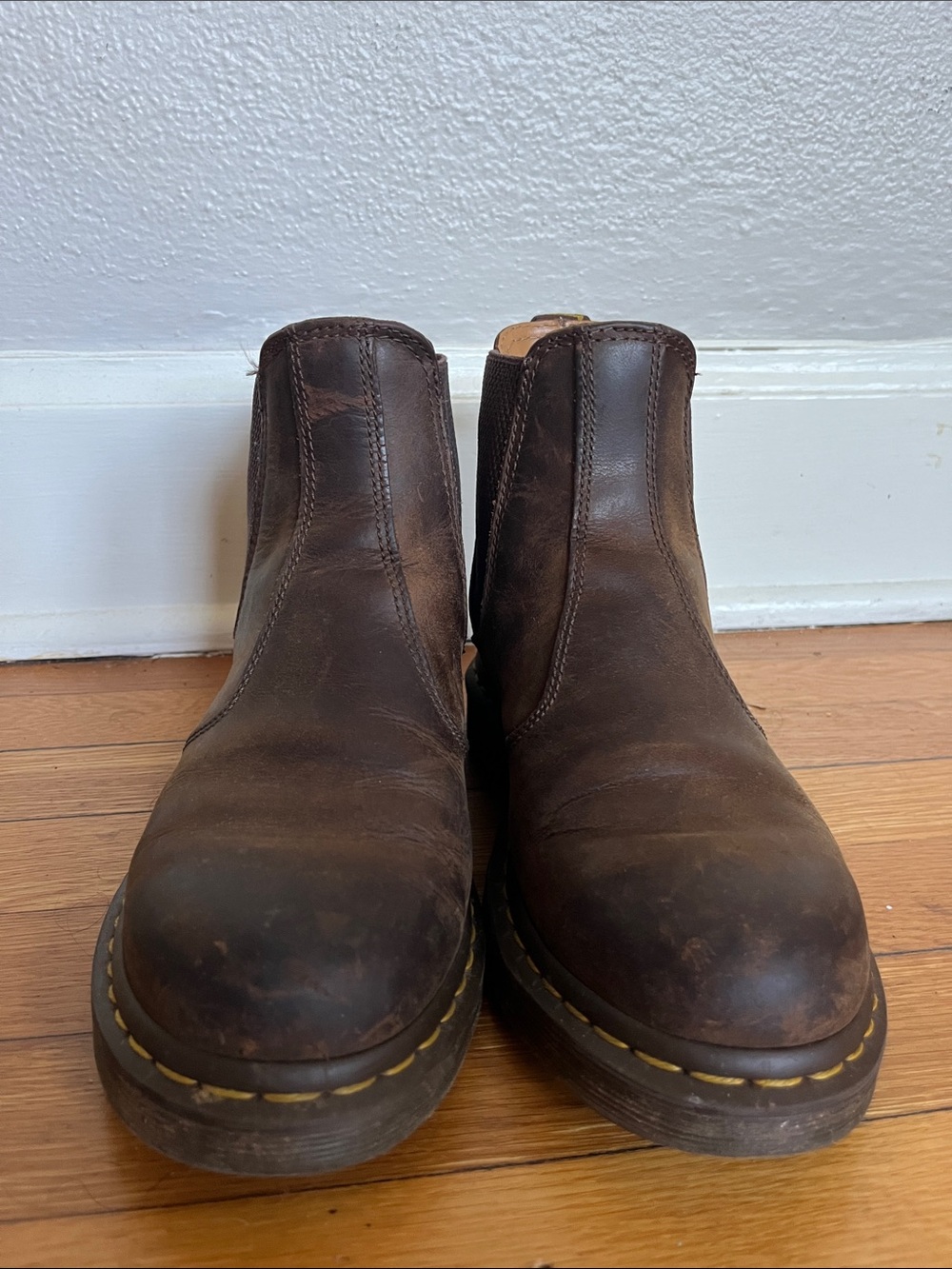 Dr Martens Chelsea crazy horse 2976 - Picture 2 of 7